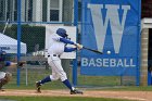Baseball vs CGA  Wheaton College Baseball vs Coast Guard Academy during game one of the NEWMAC semi-finals playoffs. - (Photo by Keith Nordstrom) : Wheaton, baseball, NEWMAC